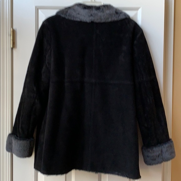 J.percy For Marvin Richards Suede Coat - Picture 5 of 7